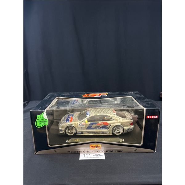 1/18th Scale Mercedes Benz CLK-DTM 2000 Diecast Car in Original Box