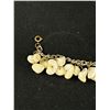 Image 3 : Antique Gold Genuine Mother of Pearl Bracelet