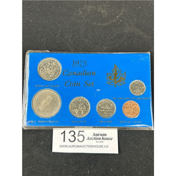 1973 CDN Coin Set in Blue Holder