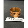 Image 3 : Vintage Copper Native Motif Cuff C.1970