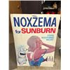 Image 1 : 30" x 40" Vintage Cardboard Noxema Adverstiment NO SHIPPING
