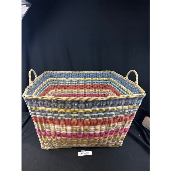 Large 23"x 24" x 16" Handwoven Basket