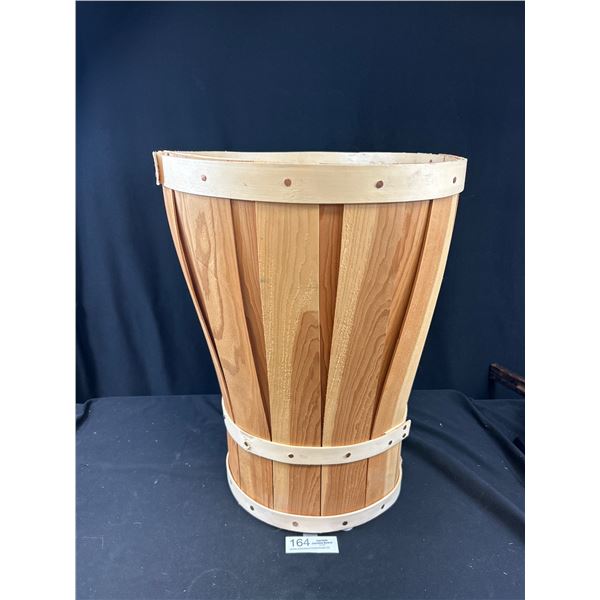 20" Tall Handwoven Cedar Basket NO SHIPPING