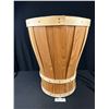 Image 2 : 20" Tall Handwoven Cedar Basket NO SHIPPING
