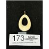 Image 1 : Genuine Ivory Bone Pendant