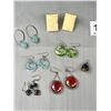 Image 7 : Lot of Glass Jewelry in Eyeglass Case