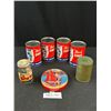 Image 1 : Lot of 7 Vintage Tins, March of Dimes, Toffee, King Size Bubbles and RCMP Coin Bank