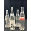 Image 3 : Lot of 7 Vintage Pop Bottles, Pepsi Cola, Orange Crush, Etc