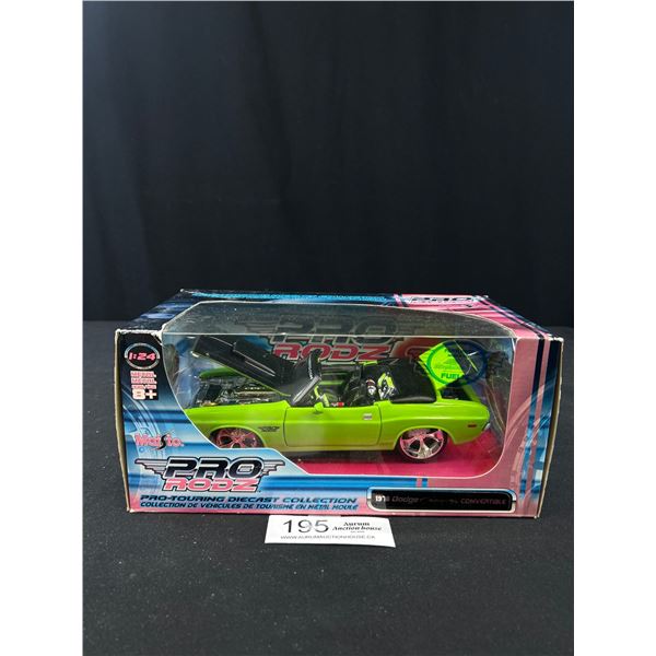 1/24th Scale 1970 Dodge Charger Convertible Sealed in Original Box
