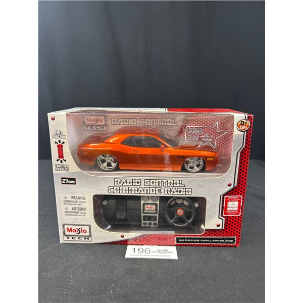 2006 Dodge Challenger, Diecast Radio Control Car in Original Box