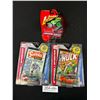 Image 1 : 2 Sealed Marvel Comics Diecast Cars + Sealed Johnny Lighting Car