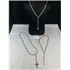 Image 1 : 3 Antique or Vintage Rosaries