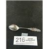 Image 1 : Sterling Silver Sugar Spoon Engraved Baltimore, MD, Marked Sterling