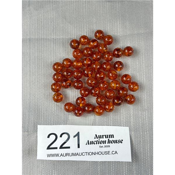 Bag w/ Genuine Amber Beads