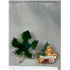 Image 4 : 5 Vintage Maple Leaf Brooches