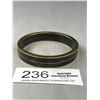 Image 3 : 2 Vintage Bangles Marked Nine West + Gold Edged Wood