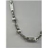 Image 2 : Unusual Stainless Steel Engraved w/ Scropion Design Links Necklace