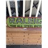 Image 3 : Custom Painted Wooden Rally Bicycle Sign, 48" Wide 10" Tall NO SHIPPING