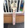 Image 1 : Custom Made Wooden Gillette Tires and Tubes Lollipop Wooden Sign 48" Tall 11" Wide NO SHIPPING