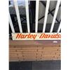Image 2 : Custom Made Wooden Harley Davidson Sales Sign 58" Wide 6" Tall NO SHIPPING
