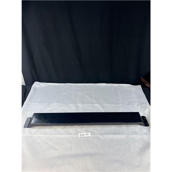 31" Wide New Pushbar Black w/ No Advertising