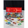 Image 1 : Vintage Racing Car Hotwheels Case, Full of Diecast Cars