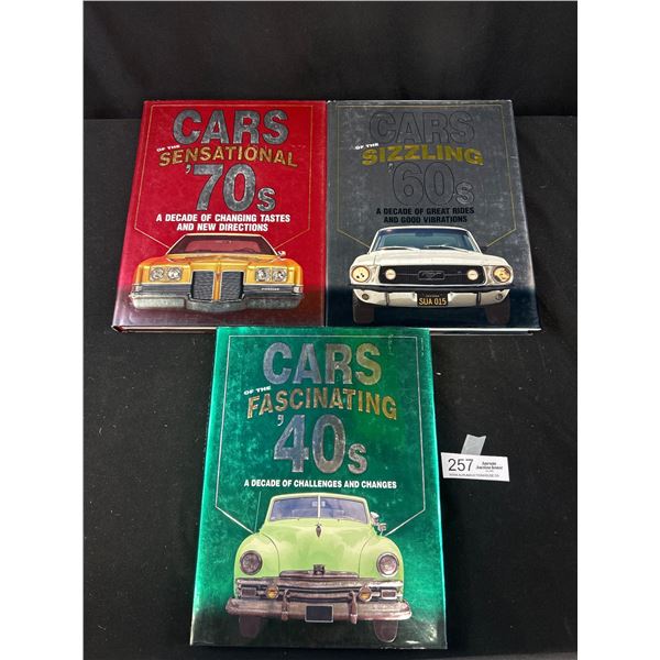 Lot of 3 Hardcover Car Books