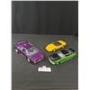 Image 1 : Lot of 3 Diecast Cars, 1/18th and 2 1/24th Scale