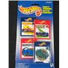 Image 10 : Hotwheels Racetrack + Diecast Police Car and Diecast Cars in Box, etc