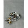 Image 9 : 4 Vintage Rhinestones Brooches