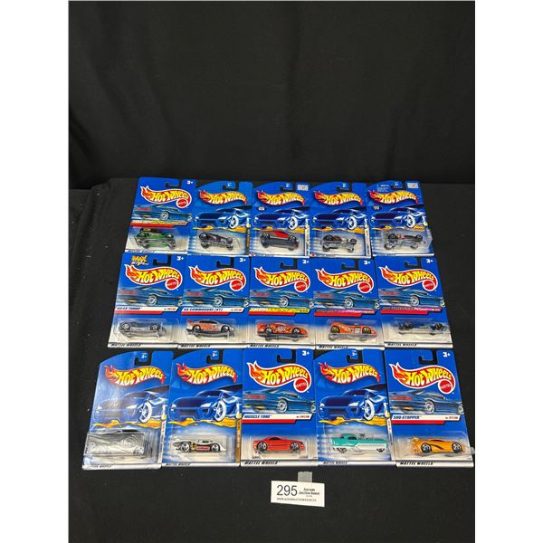Lot of 15 Diecast Hotwheels in Original Packages