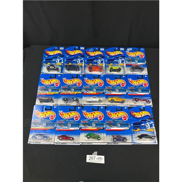 Lot of 15 Diecast Hotwheels in Original Packages
