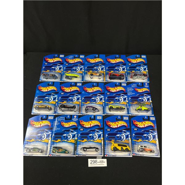 Lot of 15 Diecast Hotwheels in Original Packages