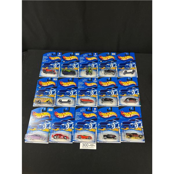 Lot of 15 Diecast Hotwheels in Original Packages