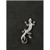 Image 4 : 2" Long Sterling Lizard Pendant