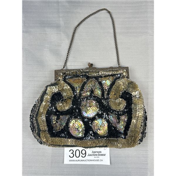 Vintage 1920s-30s Sequind Purse