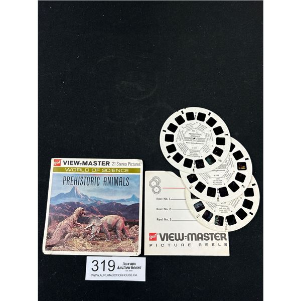 1970s View Master "Prehistoric Animals" Complete