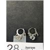 Image 6 : 3 Pairs of Silver Plated Earrings, One Marked 925