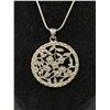 Image 2 : Lovely Silver Plated Pendant w/ Chain Necklace