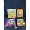 Image 1 : 4 Asst Puzzles, 500 + 550 + 1000 Pc (Complete)
