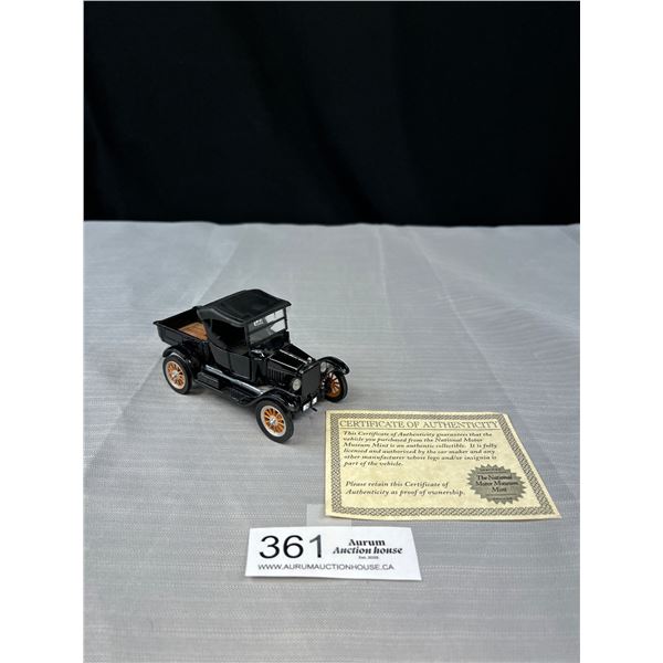 Black 1925 Ford Model T Truck Natinal Motor Museum Mint 1/32 Scale