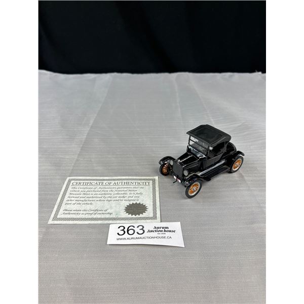Black 1925 Ford Model T Car, National Museum Mint 1/32 Scale