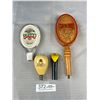 Image 1 : 4 Beer Tap Handles Leffe, Capilano, Foundary, Duffys Each Approx 4", 6", 10" Long