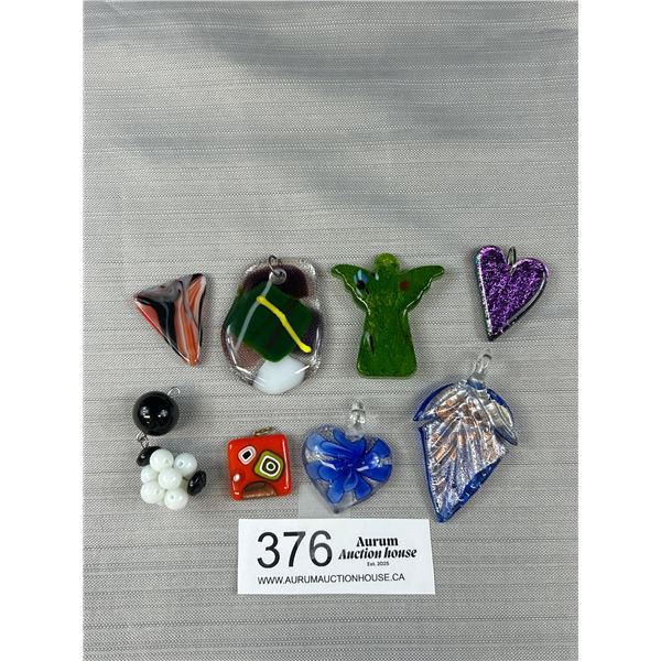Collection of Glass Pendants