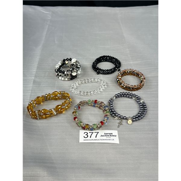 Collection of Beads Bracelet