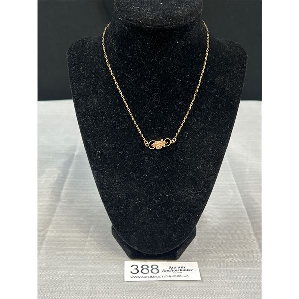 Vintage Dainty Gold Necklace