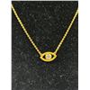 Image 2 : Signed Satya Gold Tone Pendant w/ Chain Necklace, Spiritual