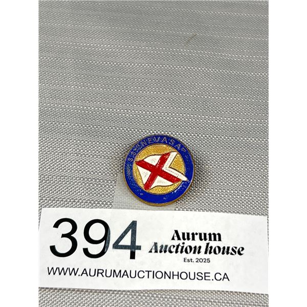 Steampship Badge "S,S  Nevasa" 1950s British India Co.