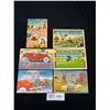Image 1 : 6 Humour Postcards Vintage 1940s-50s