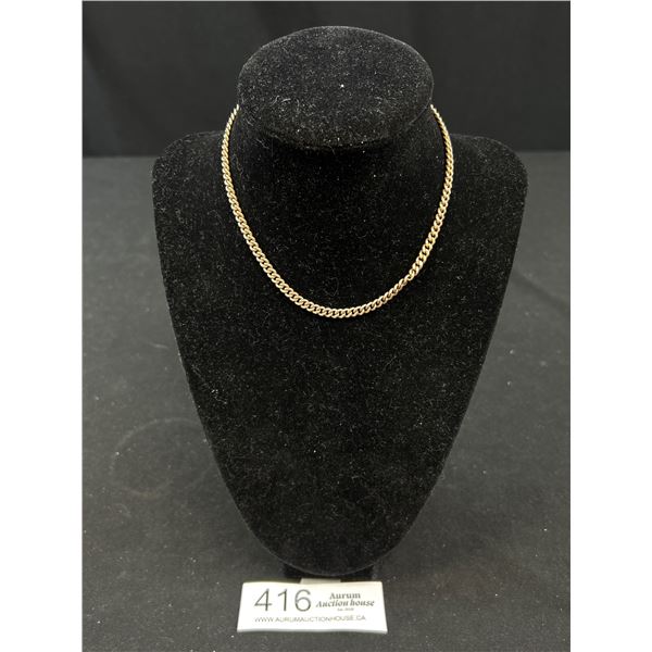 A Fabulous 12K Gold Filled Antique Watch Chain Circa 1910